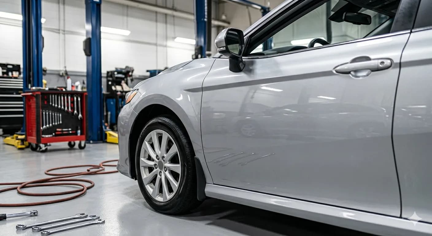 Fahrzeug nach der Reparatur